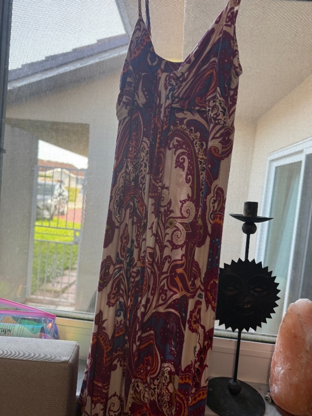 Long Paisely dress